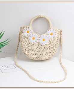 Alternative view of Daisy Straw Bag - S Size
