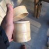 Natural bamboo tea jar