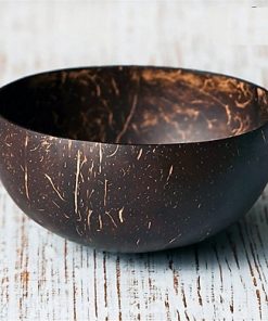 Coconut shell bowl
