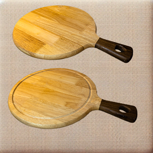 Solid Wood Cutting Board haligreen woodhappy