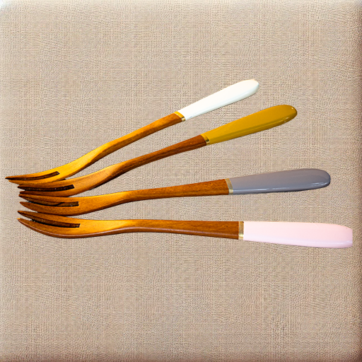 Natural Wooden Food Fork haligreen woodhappy