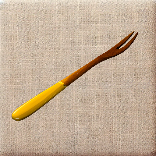 Natural Wooden Food Fork haligreen woodhappy